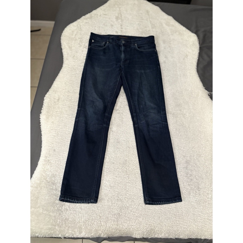 Nudie Jeans Women's Blue Slim Denim Jeans Size 30x28 Pants